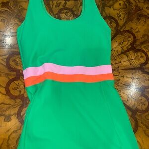 Beach Riot Sport Vibrant Green Top
